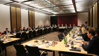 Foto: Blick in den Saal des Vermittlungsausschusses Foto: Blick in den Saal des Vermittlungsausschusses