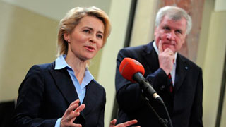 Foto: Ursula von der Leyen, Horst Seehofer