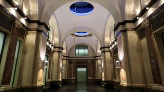 Blick in die Wandelhalle des Bundesrates Blick in die Wandelhalle des Bundesrates