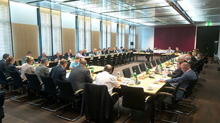 Foto: Tagung des Vermittlungsausschusses - Blick in den Saal Foto: Tagung des Vermittlungsausschusses - Blick in den Saal