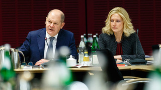 Foto: Olaf Scholz und Manuela Schwesig