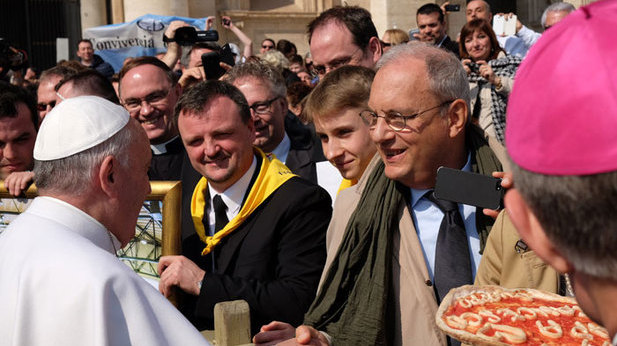 Staatssekretär Schmitt bei der Generalaudienz bei Papst Franziskus Staatssekretär Schmitt bei der Generalaudienz bei Papst Franziskus