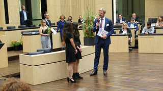 Foto: Gordon Repinski bei der Preisverleihung Foto: Gordon Repinski bei der Preisverleihung